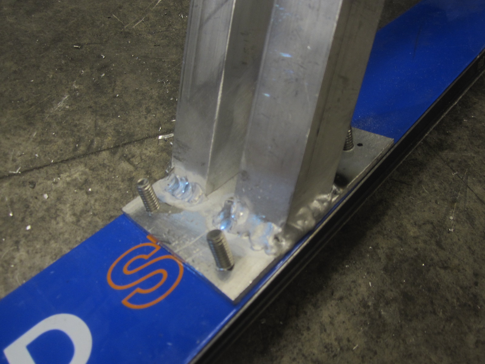 more snotty aluminum welding