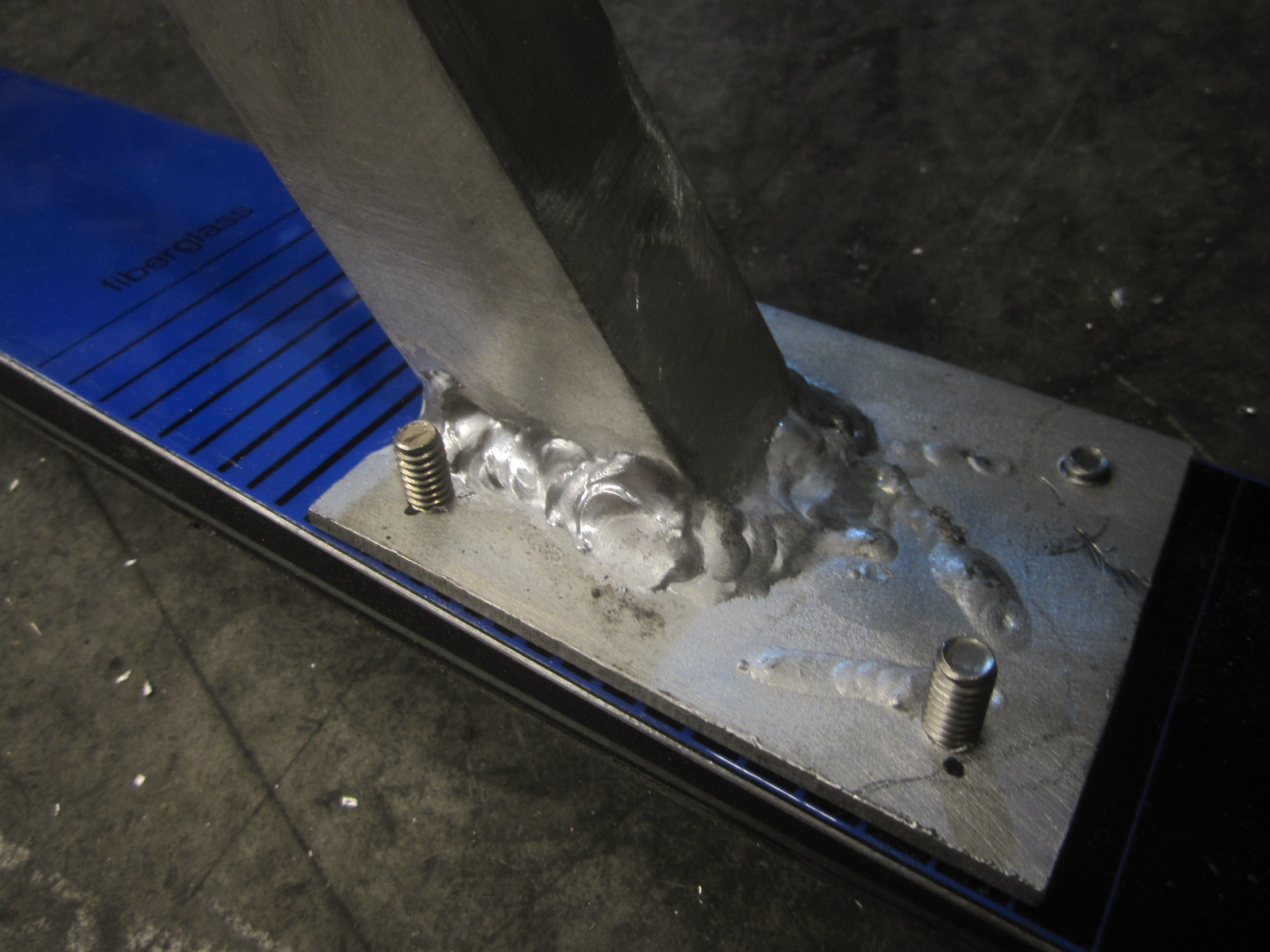 snotty aluminum welding