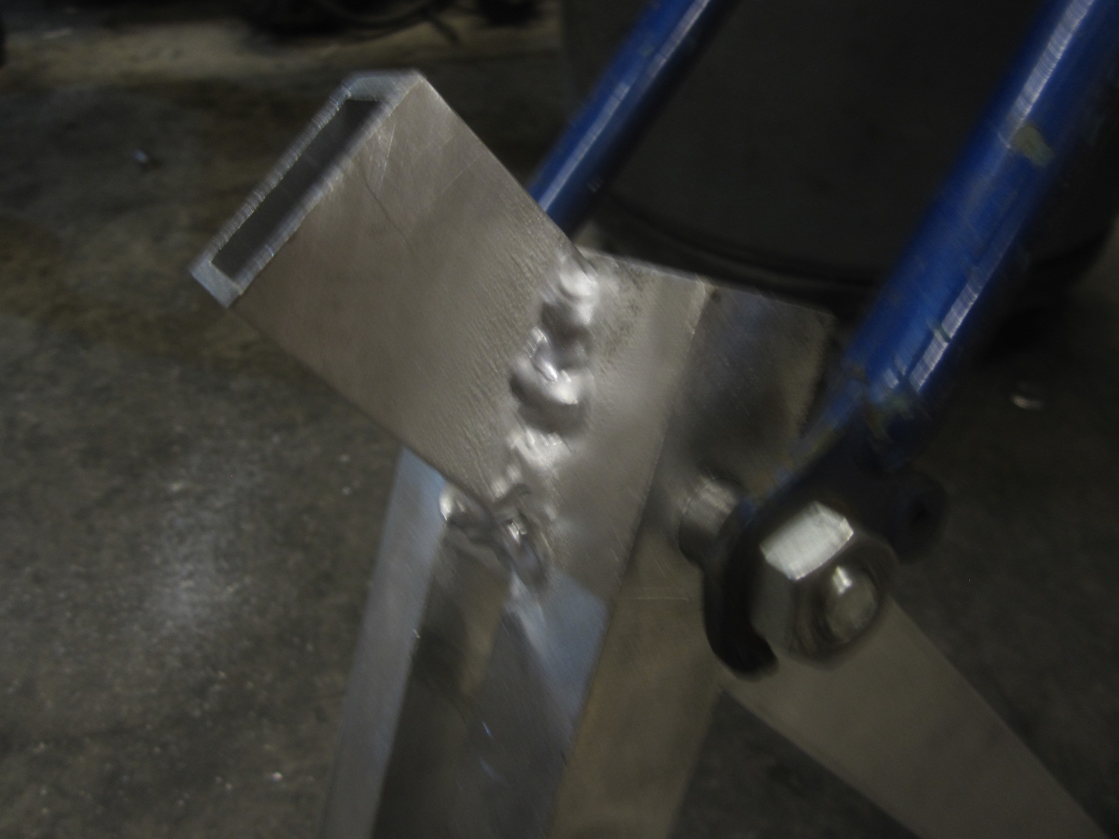 yet more snotty aluminum welding